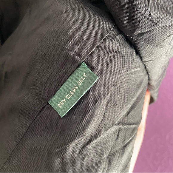 Lauren Ralph Lauren black crest blazer 14W - Picture 7 of 9